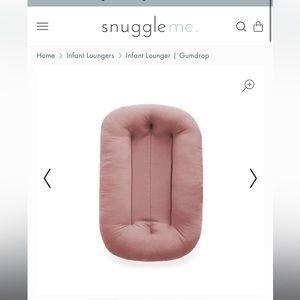 Snuggle Me Organic Lounger- Gumdrop
